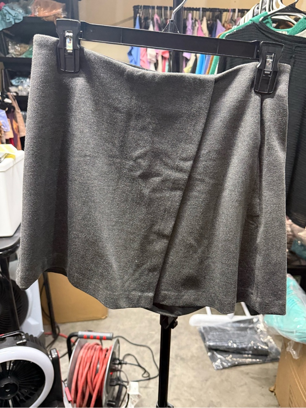 Zenana Grey Skort